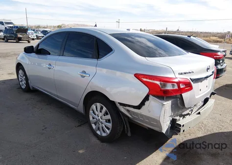 2017 Nissan Sentra Sv из США, поврежденный, VIN 3N1AB7AP4HY233113